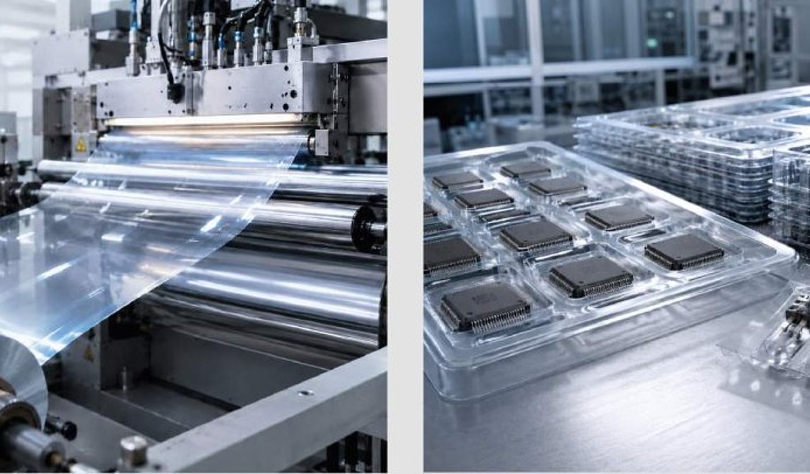 Transparente Bauteile mit leitfähiger Funktionsbeschichtung DJIC-AS01 für ESD-Anwendungen